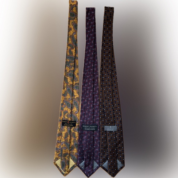 👔3️⃣Tie Lot of 3 Robert Talbott Best of Class Nordstrom Silk Neck Ties/Neckties - Picture 13 of 15